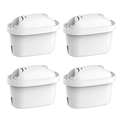 Waterdrop Filterkartuschen, Ersatz für Brita® Maxtra+® Plus, Maxtra Pro® All-in-1 Wasserfilter, Kompatibel mit Brita® Marella® Kanne, Reduziert PFAS, PFOA/PFOS, TÜV SÜD, NSF Zertifiziert (4)