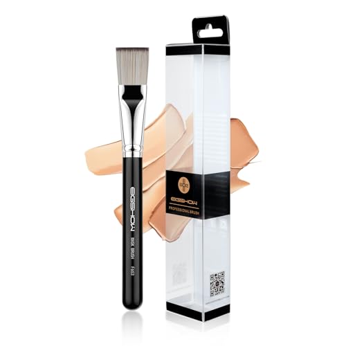 Maskenpinsel, EIGSHOW Gesichtsmaskenpinsel, Premium weiche Gesichtsmaske, Kosmetikpinsel Werkzeuge für Körperlotion, Schlamm, Lehm, Kohle, heilerde maskenpinsel gesicht(F653 Grau)